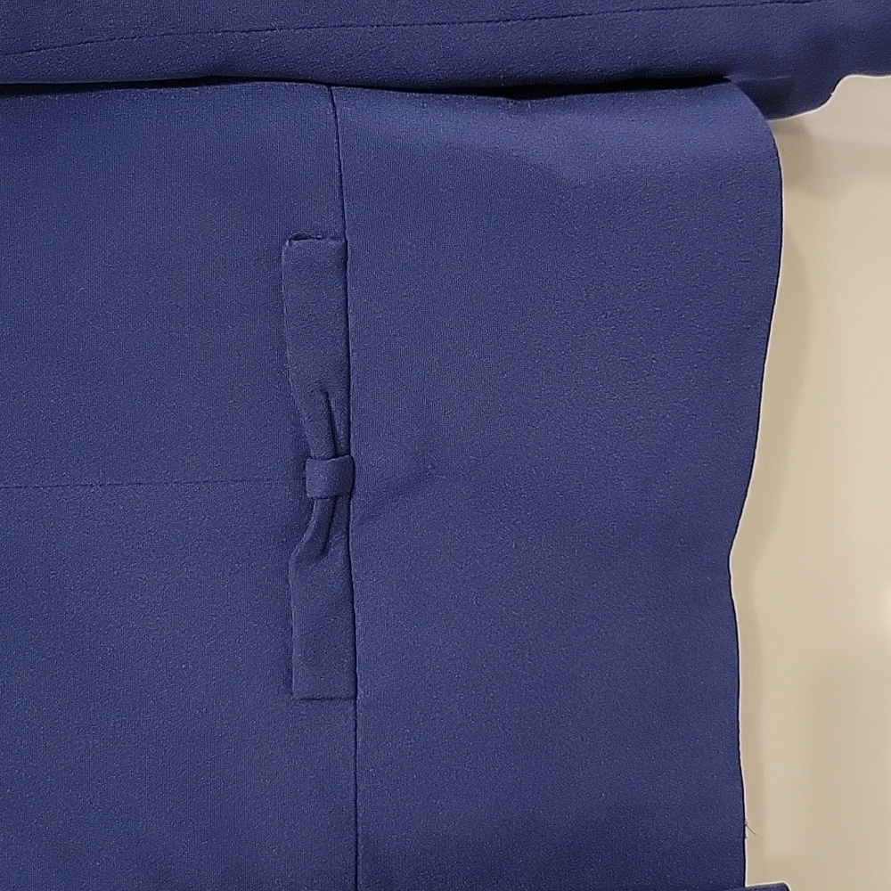Talbots Royal Blue Women's Silk Blazer - Picture 4 of 6